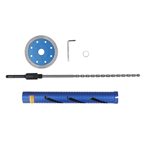Broca Sacanúcleos De Diamante, Broca Sacanúcleos De Hormigón De Diamante Azul Broca Sacanúcleos Húmedos Y Secos De Alta Dureza Rosca 5/8‑11