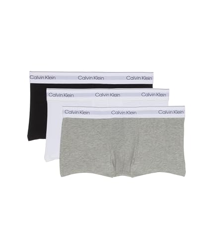 Calvin Klein Men's Modern Cotton Stretch Low Rise Trunk 3-Pack