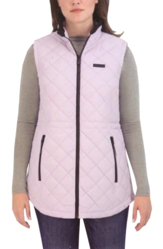 Image of Nautica Women's Stretch Puffer Vest - Water-resistant Transitional Outerwear Layer With Detachable Hood