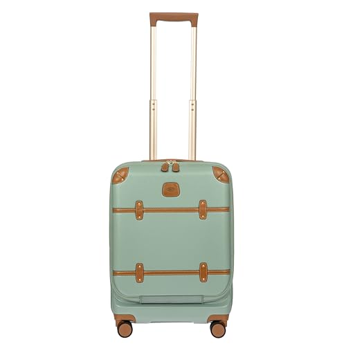 Bric's Business cabin trolley with device compartment and usb plug-in Bellagio - 21'' - Eucalyptus