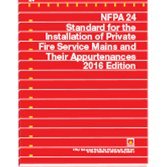 NFPA 24, 2016 Edition 1455911607 Book Cover