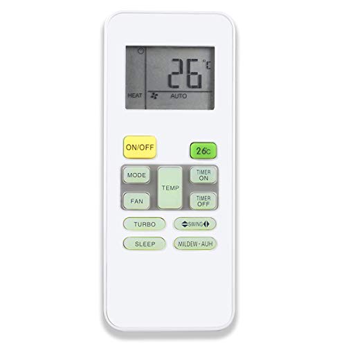 Universal Air Conditioner Remote for Midea Remote Control A/C Air Conditioning for All Model R06/BGCE R06/BGE R51/E R51/CE R51M/CE R51D/E R51M/BGE RG52B/BGE RG52B/BGCE R11CG/E R11HG-E R11HG/E R09C/BG