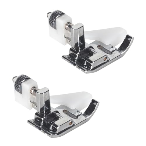 2 piezas pie zurcido plata para máquina de coser miniatura 1