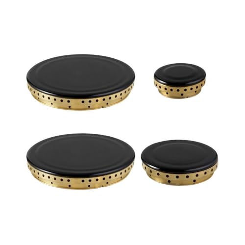 LA FACTORÍA DEL RECAMBIO Kit 4 Unidades Tapetas + Aros Quemador Cocina FAGOR TEKA BALAY