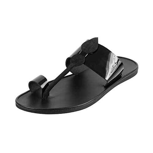 Image of Mochi Mens Leather Kolhapuris