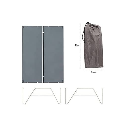 Table de camping pliante stable en aluminium léger avec structure renforcée - 6