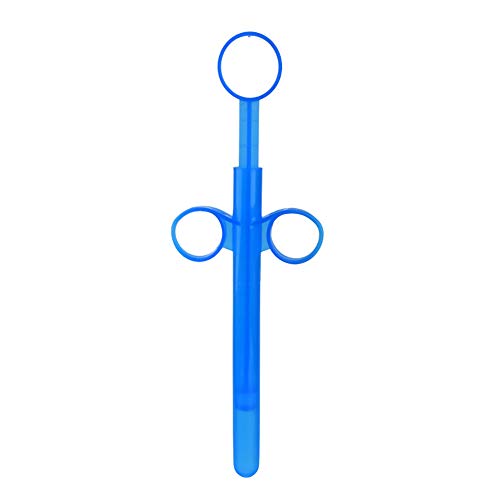 NarutoSak Lubricant Injector,Anal Vagina Lubricating Oil Injector Applicator Lubricant Injection Sex Product Blue