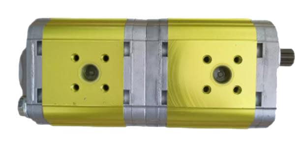 Solarhome New Double Gear Pump RM8 0775356 RM80775356 Compatible with Volvo ABG7820/ABG7820B