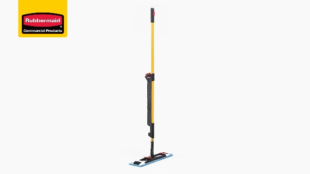 Image of Rubbermaid Commercial Products Microfiber Adaptable Flat Mop Wringer Insert for WaveBrake Side-Press Wringers, No Assembly, for Heavy-Duty Cleaning /Hardwood /Tile /Laminated Floors