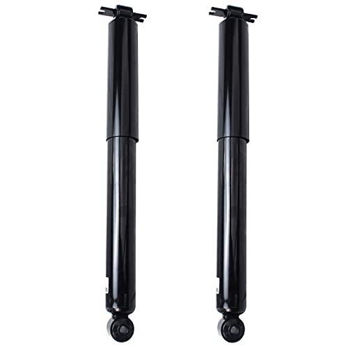 Image of Detroit Axle - 2 Rear Shock Absorbers for 2007-2017 Jeep Wrangler 2008 2009 2010 2011 2012 2013 2014 2015 2016 Rear Replacement Shock Absorbers Pair Set