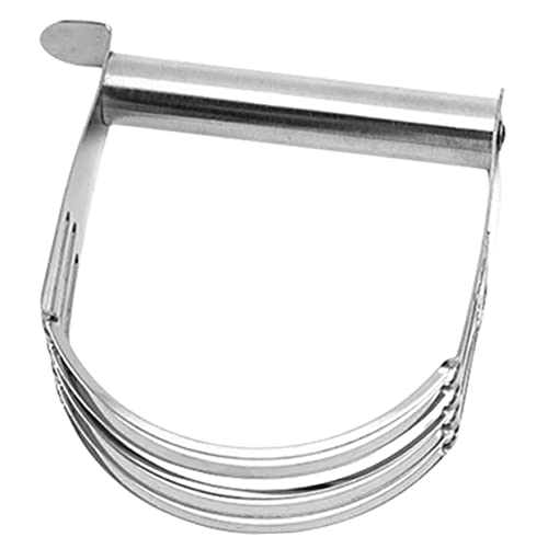 MUSISALY Effortless Baking Hand Blender for Pie Dough Stainless Flour Mixer Pastry Cutter Set