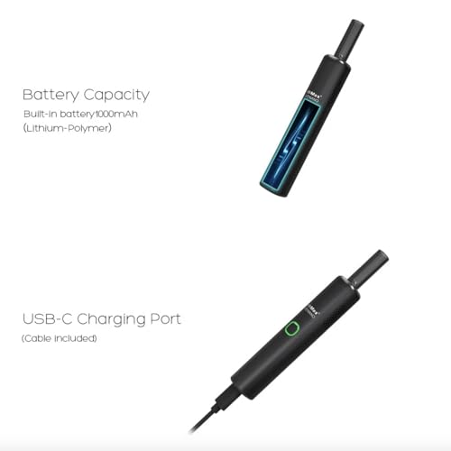 Xmax V3 Nano 2025 - Ultra-Compact, High-Performance Vaporizer for Dry Herbs and Concentrates - Perfect for Dense Clouds & Discreet Use (No Nicotine) - Image 8