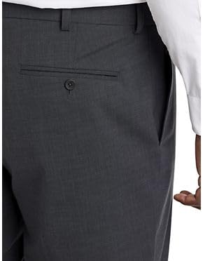 Waist-Relaxer Flat-Front Suit Pants4