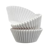 Regency Baking Cups for Cupcakes and Muffins,  White Jumbo, 25 count