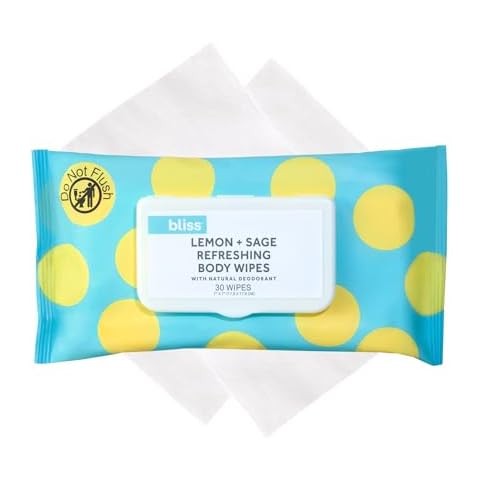 Bliss Lemon & Sage Refreshing Body Wipes Cover