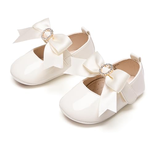 Image of PHIRAMIN Toddler Girl Mary Jane Dress Shoes-Little Girl School Uniform Shoes for Wedding Party