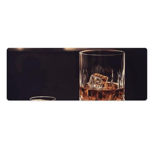 Tapis de souris de jeu LED grand modèle étanche fini les verres renversés