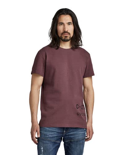 G-Star Raw Stencil Front Back Graphic T-Shirt, Camisetas Para Hombre, Púrpura Vineyard Wine D22382-C336-D303 , Xs G-Star Raw Stencil Front Back Graphic T-Shirt, Camisetas Para Hombre, Púrpura Vineyard Wine D22382-C336-D303 , Xs