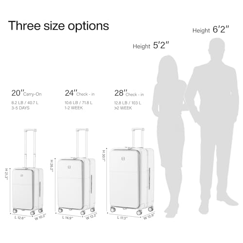 Hanke 28-Inch Large Checked Luggage