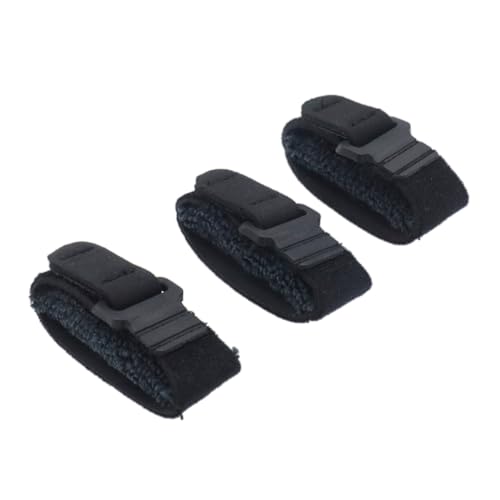 Soundspire - Paquete de 3 silenciadores de cuerda de guitarra, reductor de ruido de 185 mm para guitarras...