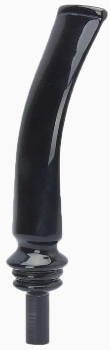 Heysong Bent Freestyle Stem for Tobacco Pipe Mouthpiece Replacement Fit 3mm Filters HSBE0101