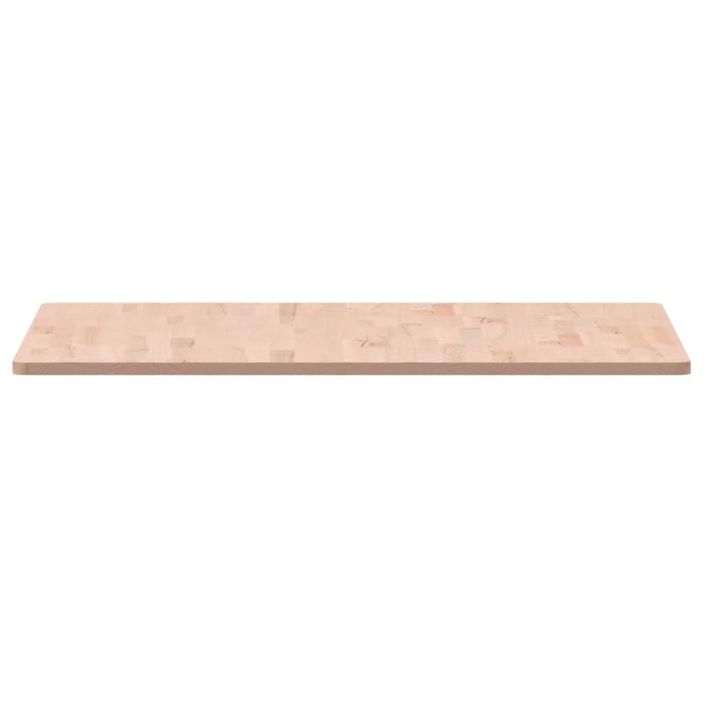 Massivholz Tischplatte 80x80x1,5 cm quadratisch Buchenholz, Holzplatte für Esstisch oder DIY Möbel, glatte Ersatz Tischoberfläche zum Aufarbeiten und Bauen