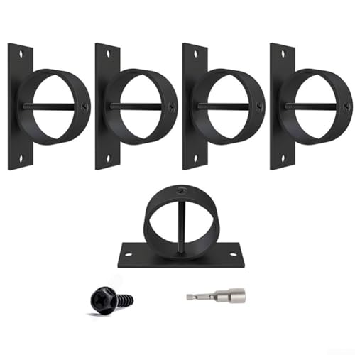 Staffe per recinzioni in acciaio inox, ancoraggi di supporto per funi fino a 5,1 cm di diametro