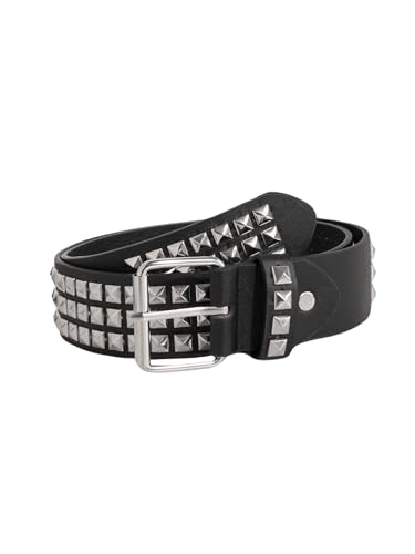 Verdusa Women's Studded Waist Belt Metal Punk Rock Rivet Belt3