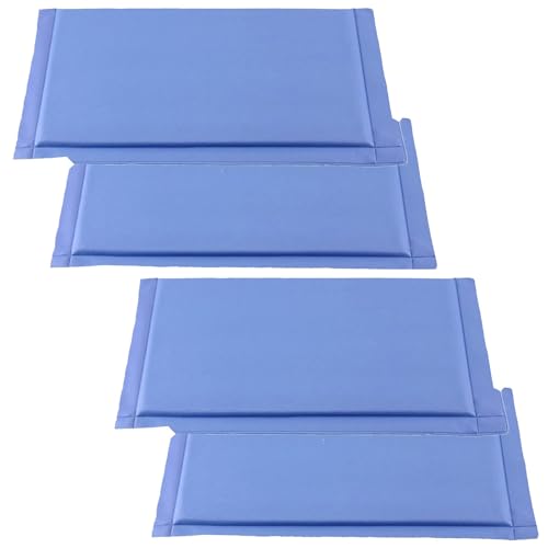 4yourhome - Tappetino antigelo antigelo, confezione da 4, colore: blu