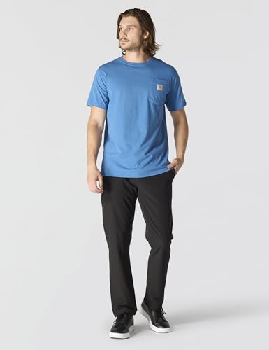 Image of Carhartt Men's Force Relaxed Fit Midweight Short-Sleeve Pocket T-Shirt