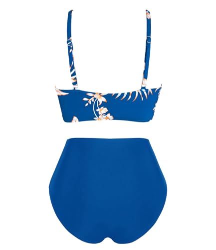 Image of Amy Babe Women's High Waisted Bikini Sets Tummy Control Two Piece Swimsuit