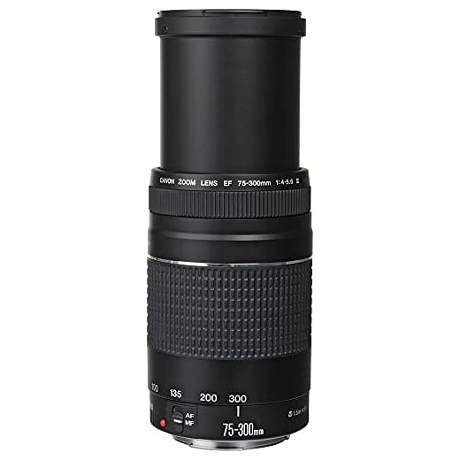 Canon EF 75-300mm Telephoto Lens Bundle