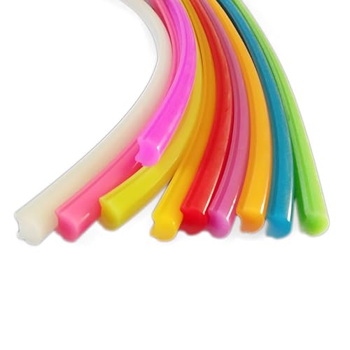 Tira de Neón de Silicona 12mm Flexible 1 metro miniatura 1