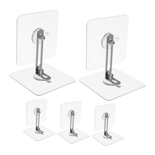 HAPINARY Furniture Secure to Wall 5 Pack Anti-Falling Fixator Anti-tip Furniture Anchors for Bookcase Dresser Wall Anchors Baby Proofing Straps