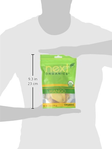 Next Organics Dried Mango, 6 oz Bag (Pack of 1) (20817582000908)