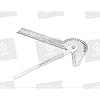 Buyohlic Multi Purpose Protractor Square Rule Centre Finder Drill Point Gauge Hand Tools