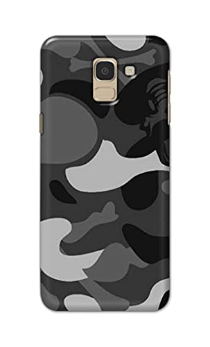 Image of Printed Hard Back Cover Case for Samsung Galaxy J6 | Samsung Galaxy On6 Back Cover (Army Pattern) -702