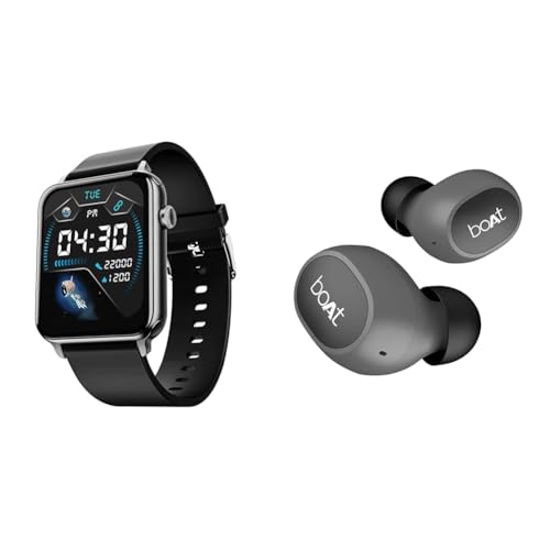Image of boAt Wave Lite Smart Watch with 1.69 inch HD Display, Sleek Metal Body, HR & SpO2 Level Monitor, 140+ Wa