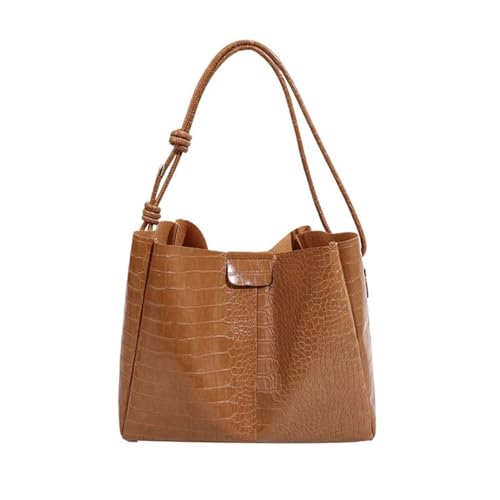 Bolso bandolera de piel sintética para mujer, estilo vintage, para otoño, invierno, para ir de compras, citas, etc