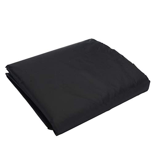 KAJNBN Cubierta Protectora y Fácil de Guardar para Cinta de Correr de Poliéster Negro Adecuado para Uso y Exteriores