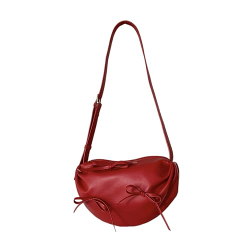 Sac à bandoulière en cuir synthétique style coréen pour femme