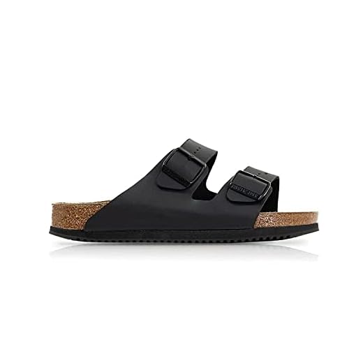 BIRKENSTOCK Super-Birki Clogs, Größen Schuhe :47 EU 9 BIRKENSTOCK Arizona PRO BF Damen,Herren,Unisex,Sandale,Slides,Superlaufsohle,rutschfest,Zwei Riemen,Normal,Black,EU 43