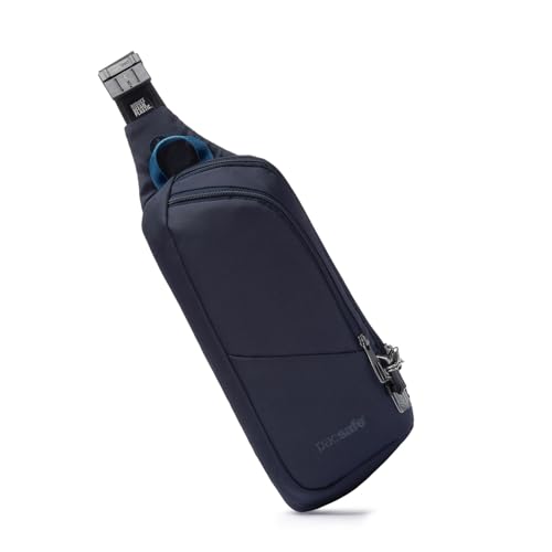 Pacsafe Vibe 150 2.5 Liter Anti Theft Crossbody Pack-Lockable Zippers, RFID Safe