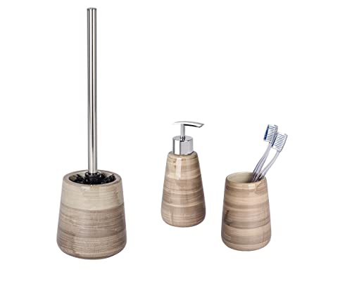 Wenko Bad-Accessoires Set Pottery Sand