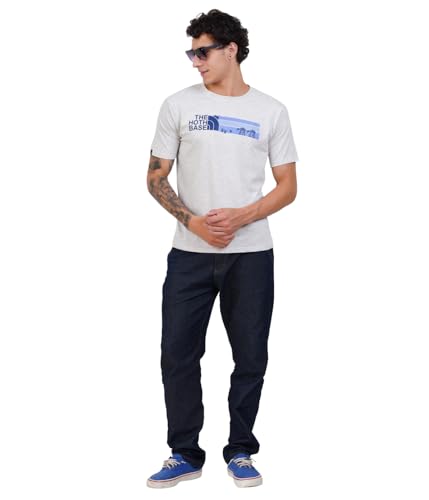 Image of Men's Super Combed Cotton Round Neck Half Sleeve T-Shirt | Soft Breathable Cotton Fabric | Stylish Comfortable Wearfor Men | Quality Regular Fit