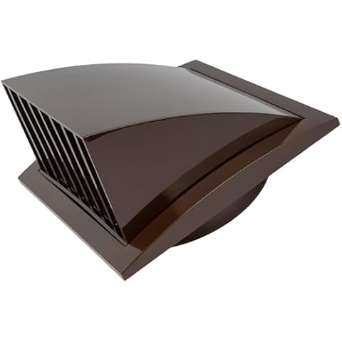 Vent Systems 150 mm Louvered Exhaust Vent Cover Cover