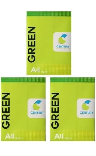 Image of Century Green Copier Paper A4 Size 70 GSM (3 Ream /1500 Sheets)