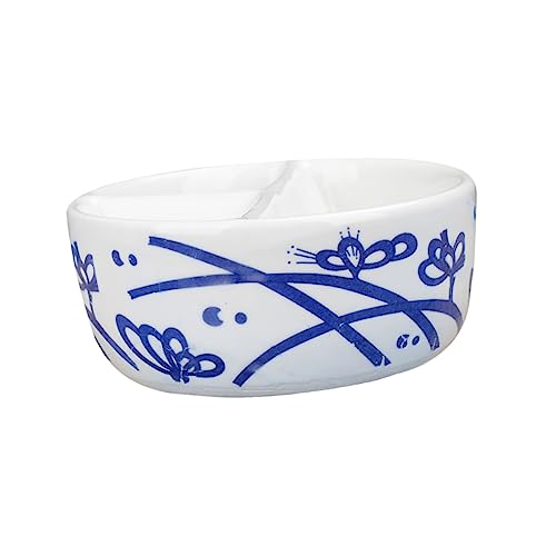 Gadpiparty 1pc Ceramic Paint Mixing Tray Versatile Wash Brush Pot for Watercolor Ink Sturdy Base Easy to Clean and Porcelain Design for Artists and Enthusiasts