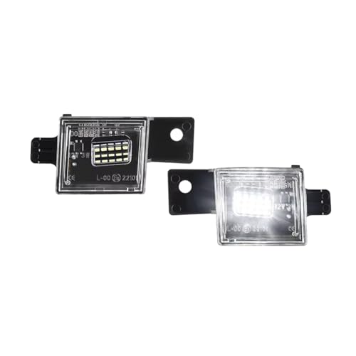 Luces de matrícula Sierra 2500HD idóneas para viajes nocturnos y rutas de campo 2 uds