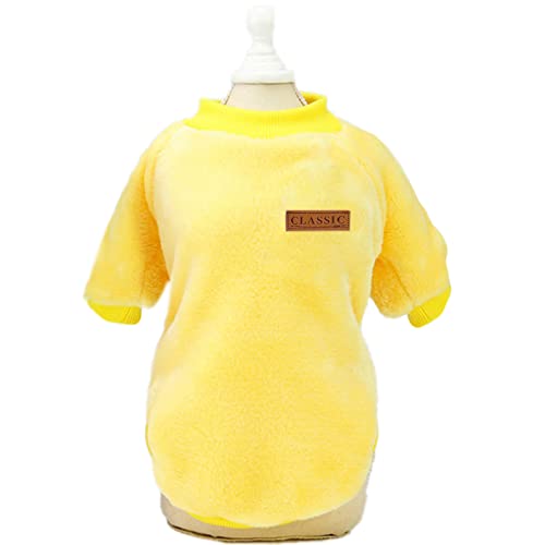 Image of Dog Sweaters for Small Dogs, Soft Fleece Puppy Clothes, Warm Winter Coat